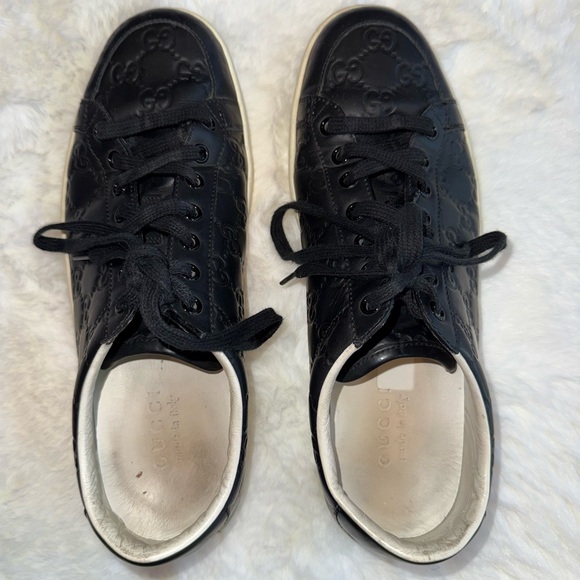Gucci Leather Sneakers - Picture 8 of 15